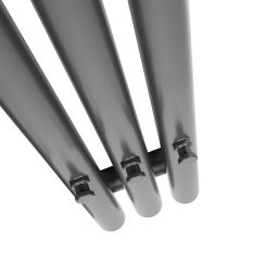 Oltens Stang grzejnik łazienkowy dekoracyjny 180x15 cm grafit 55011400