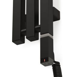 Oltens Stang S (e) grzejnik elektryczny 180x13 cm czarny mat 55124300