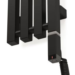 Oltens Stang S (e) grzejnik elektryczny 180x18 cm czarny mat 55125300