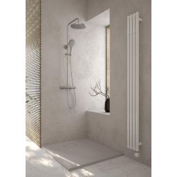 Oltens Stang (s) grzejnik łazienkowy dekoracyjny 180x8 cm biały 55023000