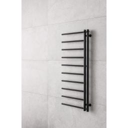 P.M.H. Apollo grzejnik łazienkowy drabinkowy 114x50 cm czarny mat AP1BL-L