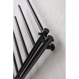 P.M.H. Apollo grzejnik łazienkowy drabinkowy 114x50 cm czarny mat AP1BL-L