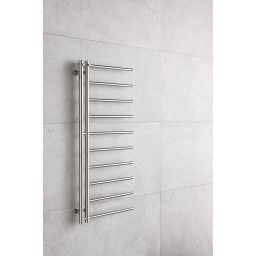 P.M.H. Apollo grzejnik łazienkowy drabinkowy 114x50 cm stal nierdzewna szczotkowana  AP1SS