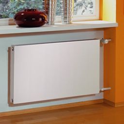 Purmo Plan Compact grzejnik płytowy 60x60 cm podłączenie boczne biały FC22 600x600
