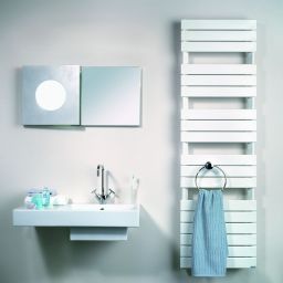 Purmo Muna grzejnik łazienkowy drabinkowy 90x50 cm czarny F8GA00900500032R9005