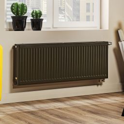 Purmo Ventil Compact grzejnik płytowy 40x50 cm podłączenie dolne biały CV21 400x500