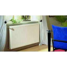 Purmo Compact grzejnik płytowy 30x180 cm podłączenie boczne biały C22 300x1800