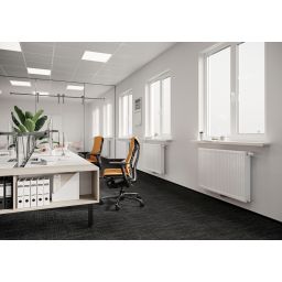 Purmo Flex grzejnik płytowy 90x90 cm podłączenie dolne biały CVF11 900x900