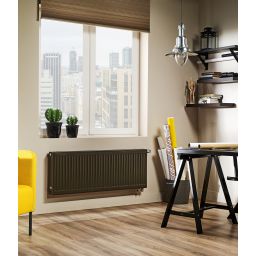 Purmo Ventil Compact grzejnik płytowy 40x120 cm podłączenie dolne biały CV22 400x1200