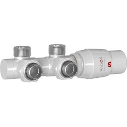 Radox RX9T zawór zespolony termostatyczny prawy biały połysk VT-RX-9.001.P