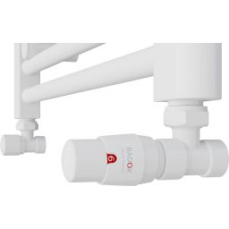 Radox RX122 zestaw termostatyczny kątowy biały połysk VT-RX-122.001.KĄT