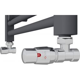 Radox RX122 zestaw termostatyczny kątowy chrom VT-RX-122.CH.K