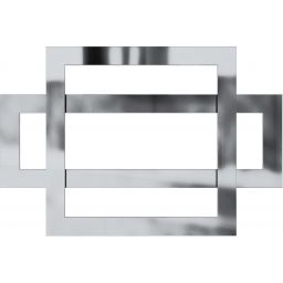 Radox Combi grzejnik łazienkowy dekoracyjny 60x90 cm chrom RX-CO.CH.900.600