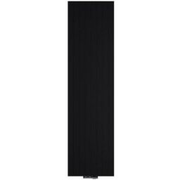 Radox Sheer grzejnik pokojowy 190x48 cm podłączenie dolne czarny strukturalny RX-SH.002T.1900.480