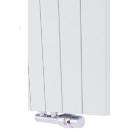Radox Sheer grzejnik pokojowy 190x42 cm podłączenie dolne biały mat RX-SH.9016M.1900.420