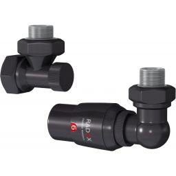 Radox RX11 zestaw termostatyczny prawy czarny matowy VT-RX-11.9005M.P