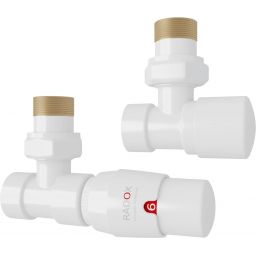 Radox RX122 zestaw termostatyczny kątowy biały połysk VT-RX-122.001.KĄT