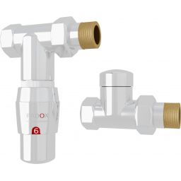 Radox RX122 zestaw termostatyczny prosty chrom VT-RX-122.CH.P