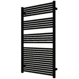 Radox Sunny Flat grzejnik łazienkowy drabinkowy 100x50 cm podłączenie dolne czarny RX-SU.002T.1000.500