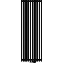 Radox Vertica Duo grzejnik pokojowy 190x53,5 cm podłączenie dolne czarny RX-VRDBI.002T.190.53