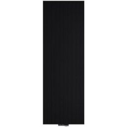 Radox Sheer grzejnik pokojowy 190x60 cm podłączenie dolne czarny strukturalny RX-SH.002T.1900.600