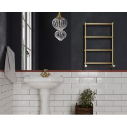 Imers Awena grzejnik łazienkowy dekoracyjny 50,8x53 cm stary mosiądz G0035305084