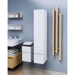 Imers Cubic grzejnik łazienkowy dekoracyjny 166x23 cm biały G00523016602