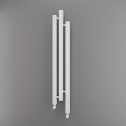 Imers Cubic grzejnik łazienkowy dekoracyjny 166x23 cm biały G00523016602