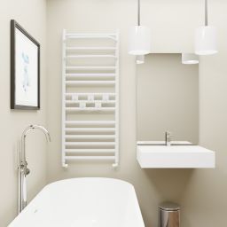 Imers Libra grzejnik łazienkowy drabinkowy 80x43 cm biały G0104308002