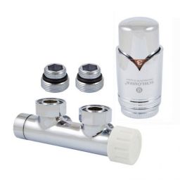 Schlosser zestaw przyłączy duo-plex 3/4xM22x1,5 prawy biały 612100001