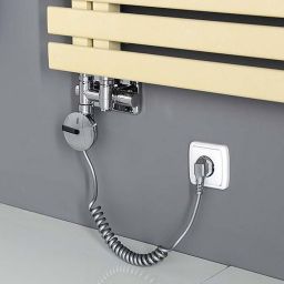 Sapho Twin Combi zestaw przyłączeniowy chrom CP461S