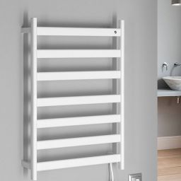 Sapho Elias grzejnik łazienkowy 49x73 cm elektryczny biały mat EB540