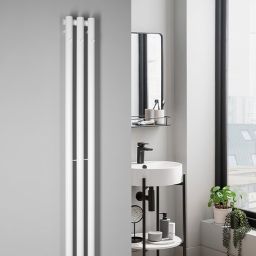 Sapho Pilon grzejnik łazienkowy 180x19,6 cm biały IZ127T