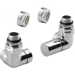 Sapho Corner Simply zestaw przyłączeniowy chrom CP130S