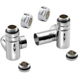 Sapho Corner Combi Simply zestaw przyłączeniowy chrom CP330S