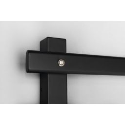 Sapho Elcor grzejnik łazienkowy 48x92 cm elektryczny czarny mat EB460