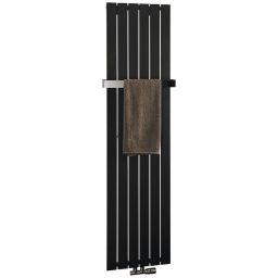 Sapho Colonna grzejnik łazienkowy 45x180 cm czarny mat IR147