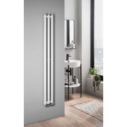 Sapho Pilon grzejnik łazienkowy 180x19,6 cm biały IZ127T