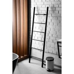 Sapho Karbo grzejnik łazienkowy 40x112 cm elektryczny czarny mat KB904