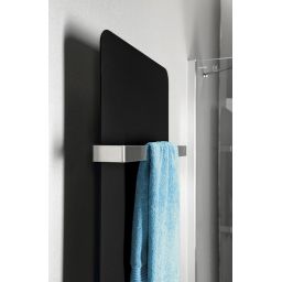 Sapho Tabella grzejnik łazienkowy dekoracyjny 159x37 cm czarny MI1539