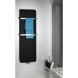 Sapho Tabella grzejnik łazienkowy dekoracyjny 159x49 cm czarny MI1547