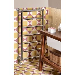 Sapho Uno grzejnik łazienkowy 49,3x95,1 cm retro chrom NR816