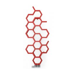 Terma Hex grzejnik łazienkowy 122x48,6 cm biały połysk WGH2X122048K916ZX