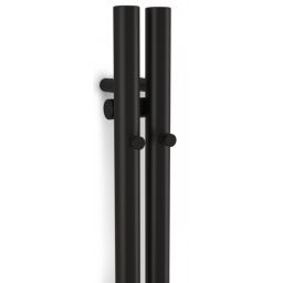 Terma Rolo Hanger E grzejnik elektryczny 180x9,5 cm czarny WLROW180009K9M5E1MOBMX2
