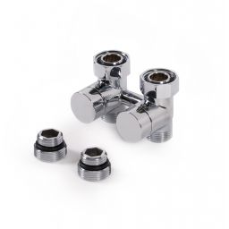 Terma zawór prosty chrom TGEOCR002