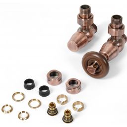 Terma Wood zestaw termostatyczny miedź TGETBR002