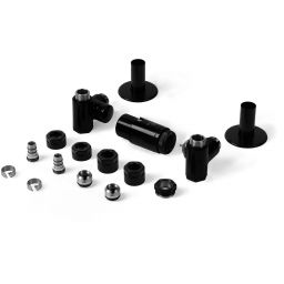 Terma Integra All in One zestaw trójosiowy termostatyczny lewy czarny połysk TGETINTELK9P5