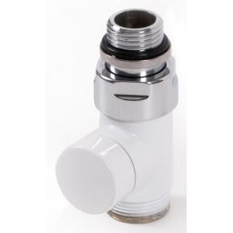 Terma zawór prosty biały TGZOBI007