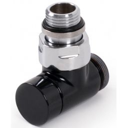 Terma zawór kątowy czarny TGZOCZ001