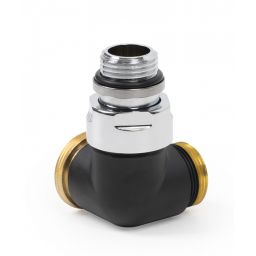 Terma zawór trójosiowy termostatyczny czarny TGZTCM004